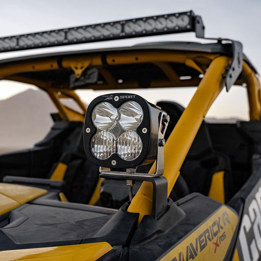 Can-Am Maverick R XL Sport A-Pillar Kit - Light Pattern: Driving/Combo; Color: Clear