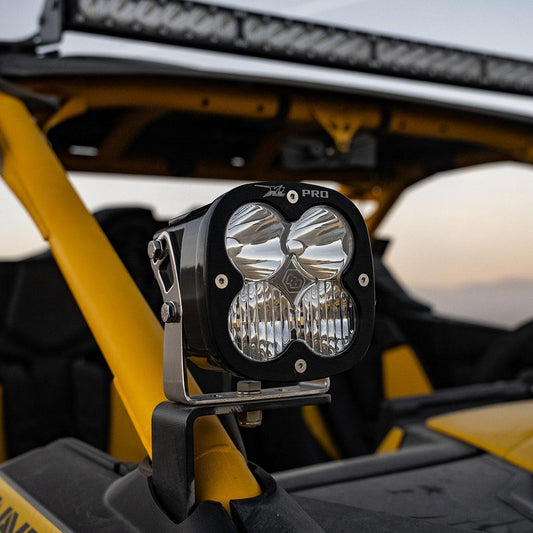 Can-Am Maverick R XL Pro A-Pillar Kit - Light Pattern: Driving/Combo; Color: Clear