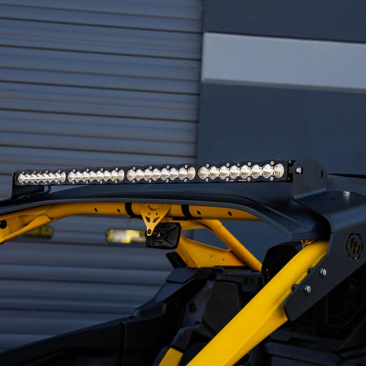 Can-Am Maverick R 40" S8 Roof Mount Kit - Light Pattern: Driving/Combo; Color: Clear