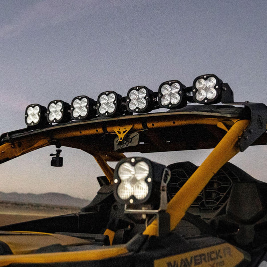Can-Am Maverick R 7XL Linkable Roof Mount Kit - Light Pattern: Multi-Pattern; Color: Clear