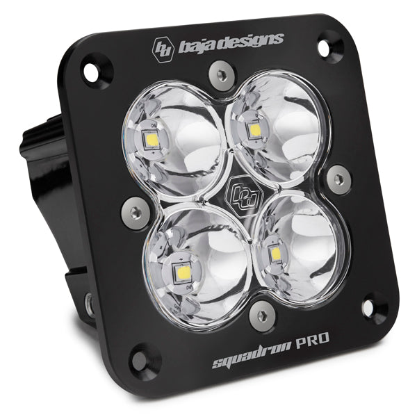 Baja Designs - 491001 - Squadron Pro Black Flush Mount LED Auxiliary Light Pod