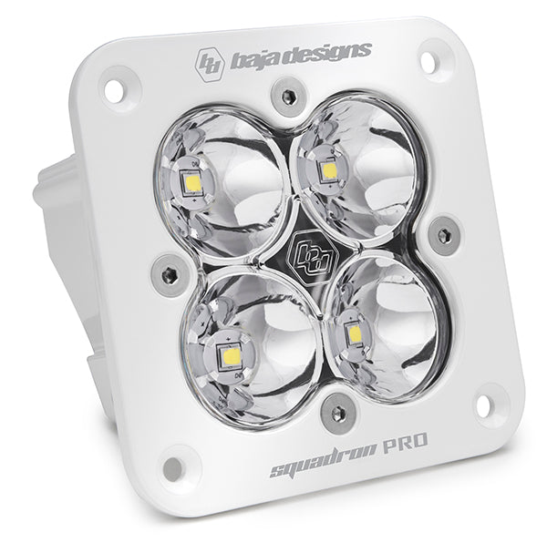 Baja Designs - 491006WT - Squadron Pro White Flush Mount LED Auxiliary Light Pod