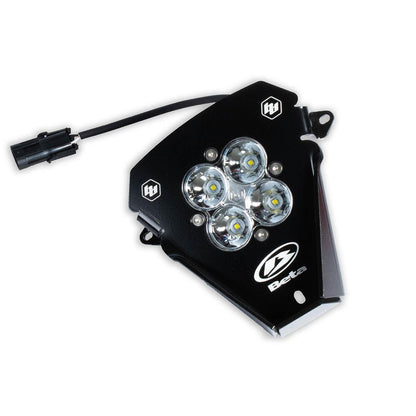 Squadron Pro Headlight Kit (A/C) - Light Pattern: Spot; Lens Color: Clear