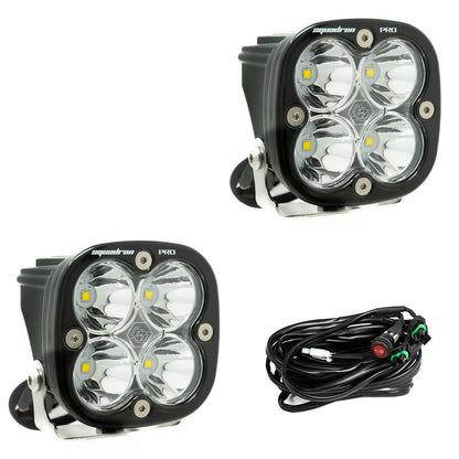 Baja Designs - 497801 - Squadron Pro Black LED Auxiliary Light Pod Pair