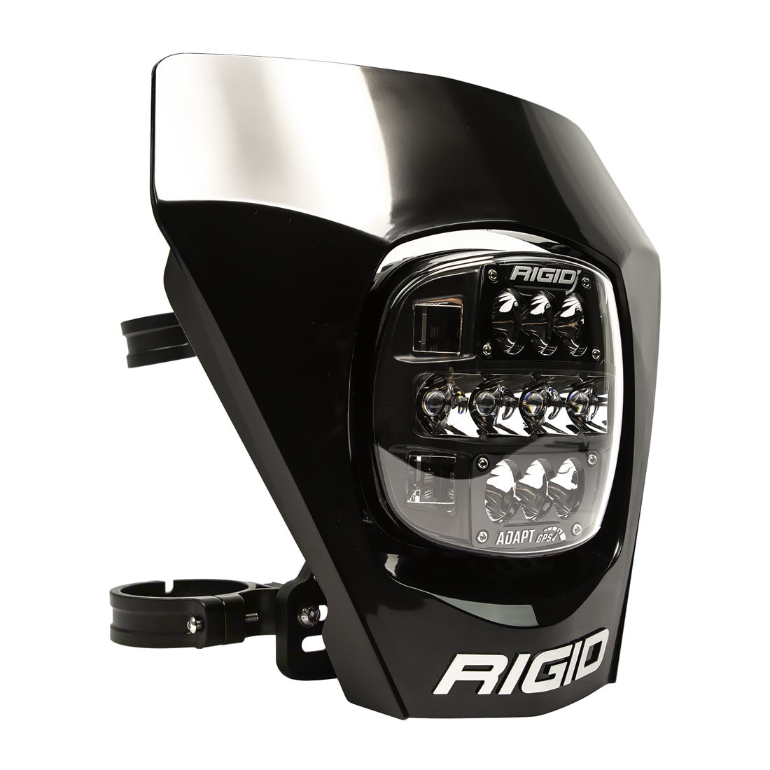 RIGID Adapt XE Number Plate BlackSingle