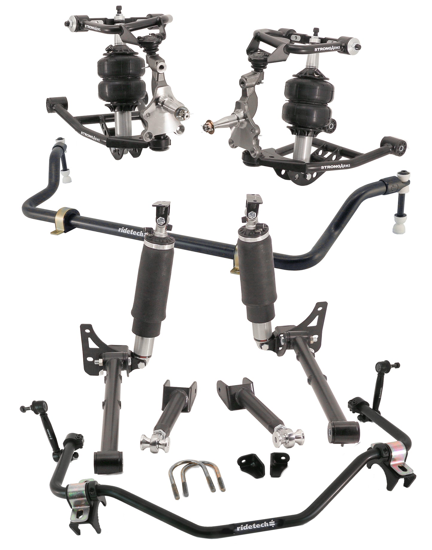 TQ Air Suspension System For 1968-1972 GM A-Body.