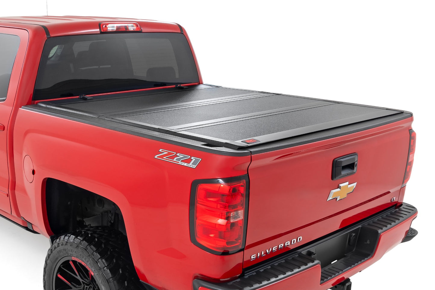 Hard Tri-Fold Flip Up Bed Cover - 5'9 In. Bed - Chevy GMC 1500 (14-18)