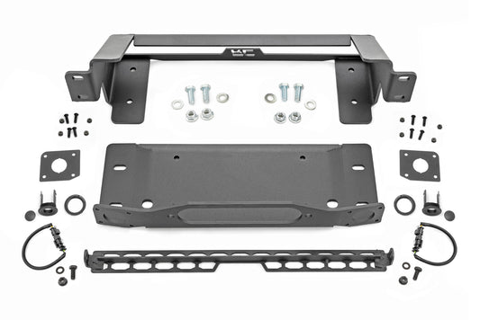 Rough Country High Winch Mount - All Models - Ford Bronco 4WD (2021-2023)