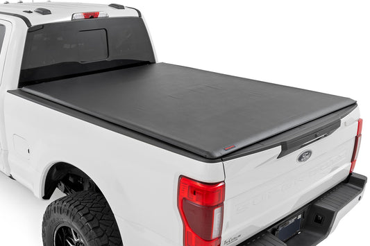 Soft Roll Up Bed Cover - 6'10 In. Bed - Ford F-250 F-350 Super Duty (17-23)