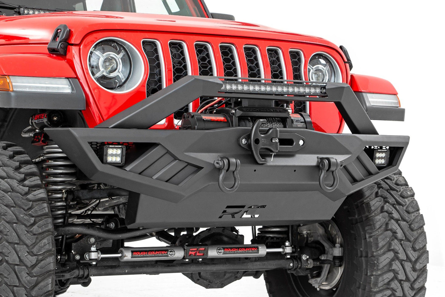 Front Winch Bumper - Jeep Gladiator JT Wrangler JK & JL