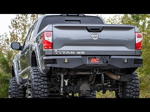 Rough Country Rear Bumper - Nissan Titan XD 2WD 4WD (2016-2021)