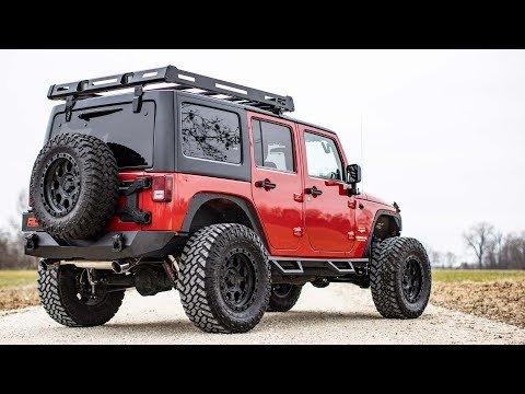 Roof Rack - Black Series Lights - Jeep Wrangler JK Wrangler Unlimited (07-18)