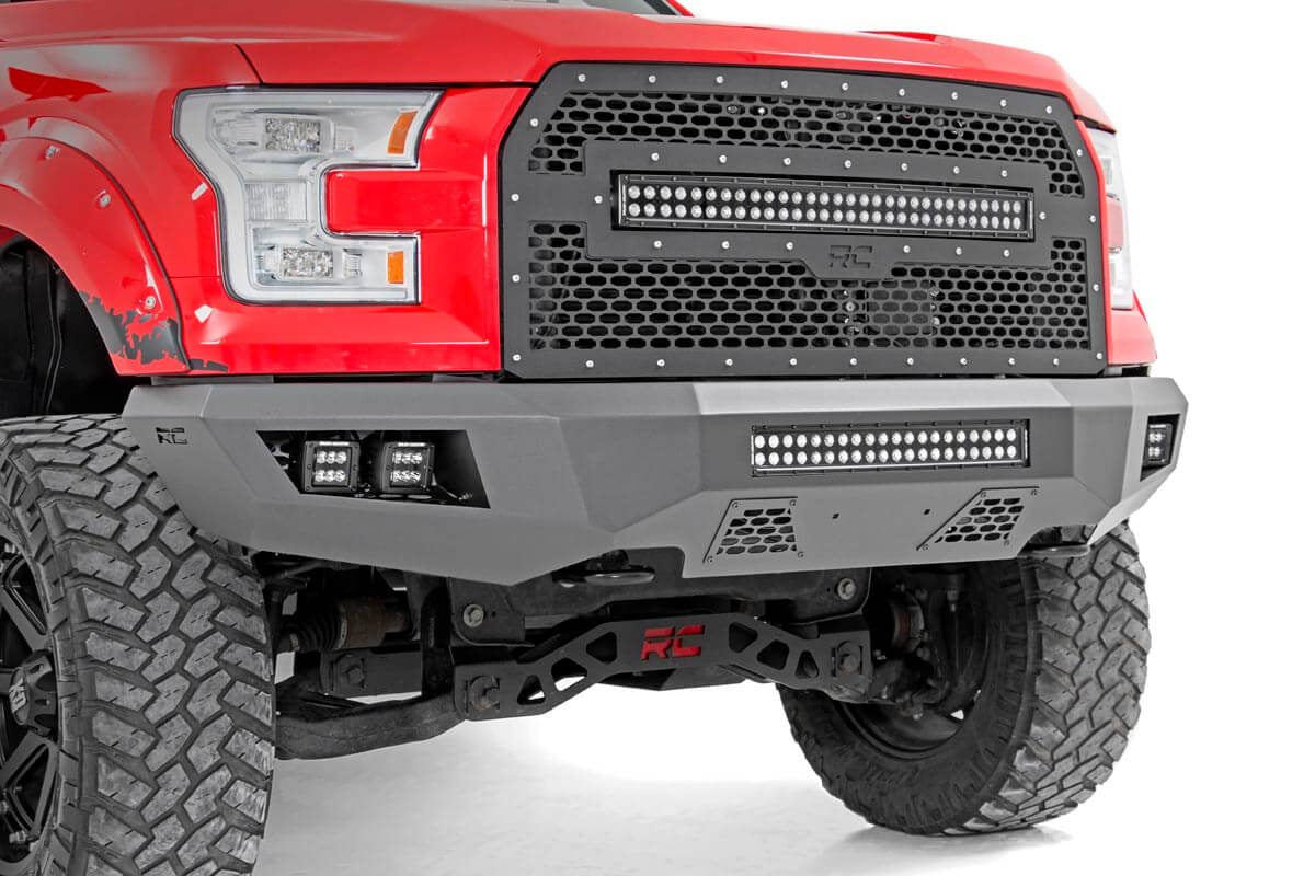 Rough Country Front Bumper - Ford F-150 2WD 4WD (2015-2017)