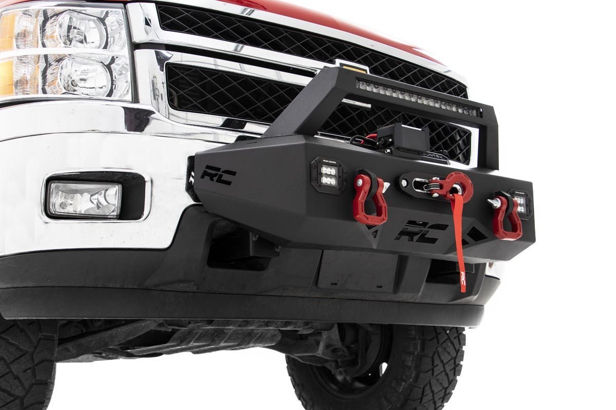 EXO Winch Mount Kit - Chevy Silverado 2500 HD 3500 HD (11-19)