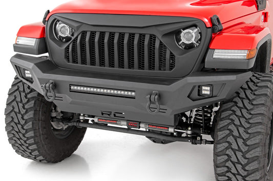 Rough Country Front Bumper - Skid Plate - Jeep Gladiator JT Wrangler 4xe Wrangler JL (18-23)