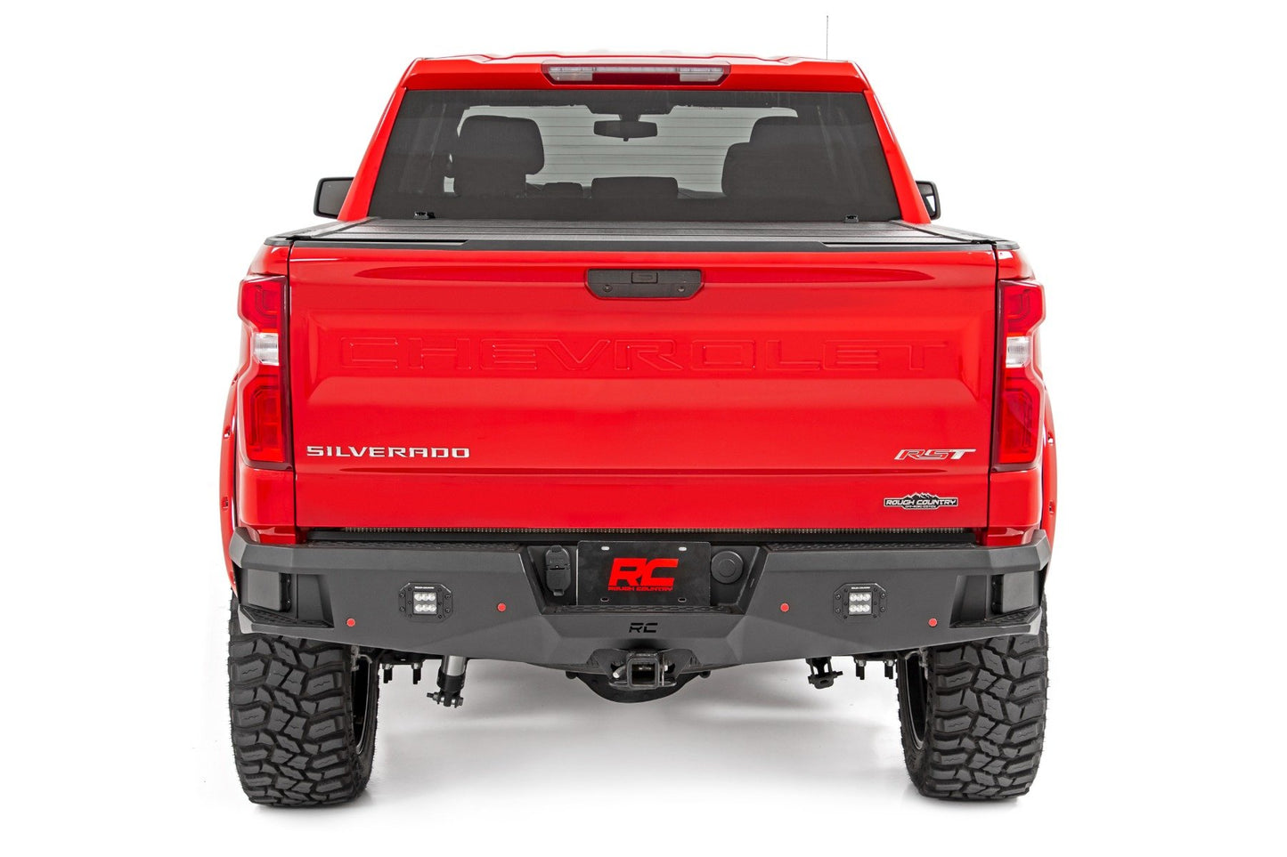 Rough Country Rear LED Bumper - Chevy Silverado 1500 2WD 4WD (2019-2022)