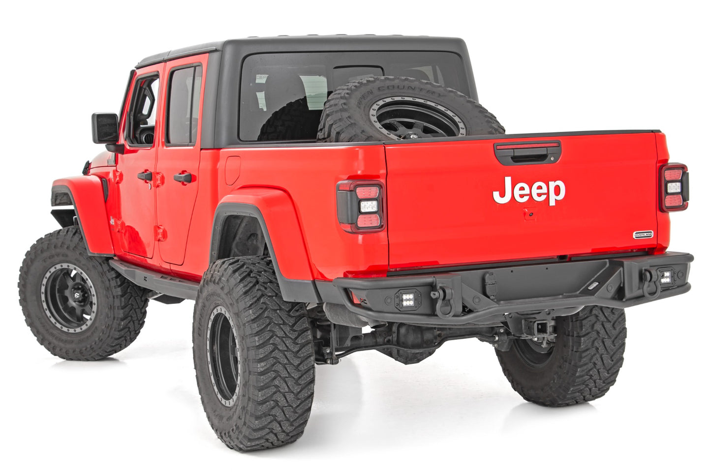 Rough Country Rear Bumper - Tubular - Jeep Gladiator JT 4WD (2020-2022)