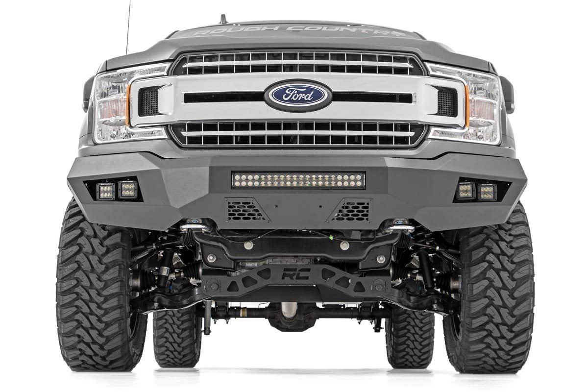 Rough Country Front Bumper - Ford F-150 2WD 4WD (2018-2020)