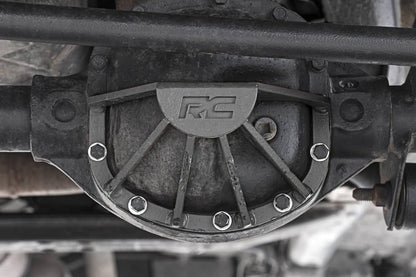 Rough Country Diff Guard - Front - Dana 30 - LP - Jeep Cherokee XJ Comanche MJ Wrangler JK Wrangler TJ