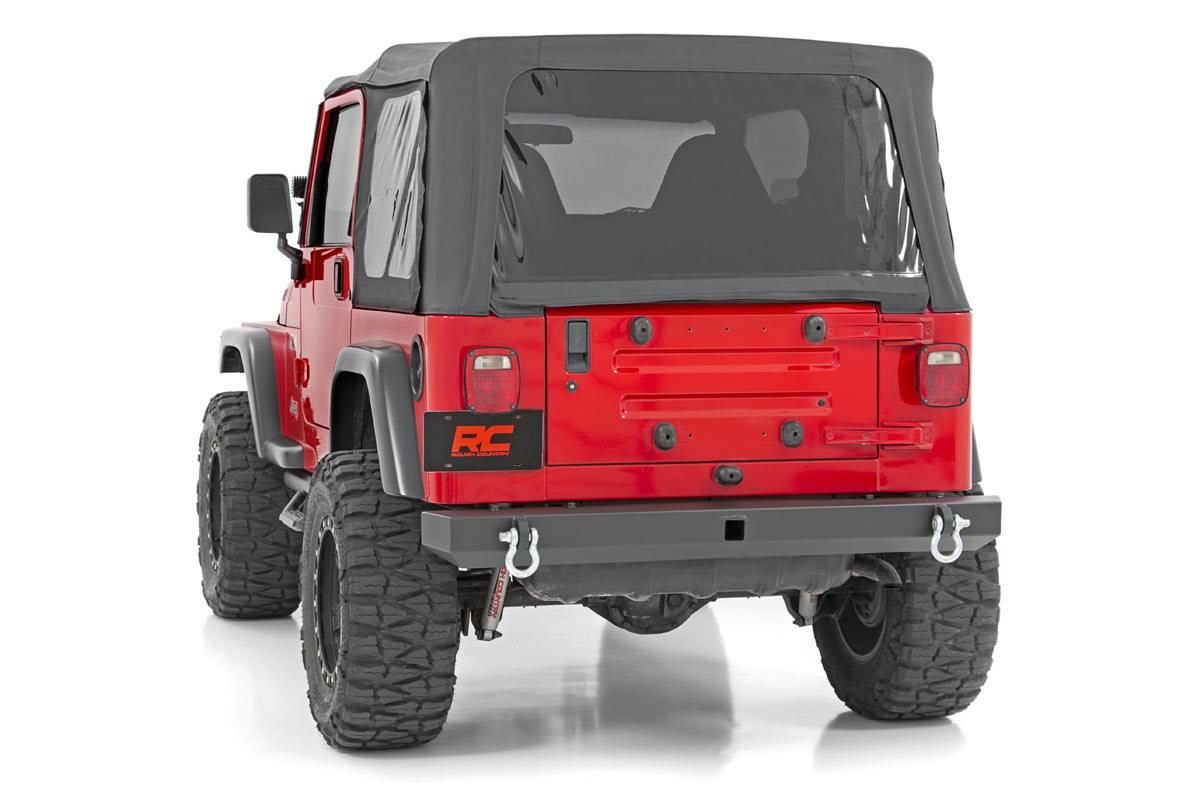 Rough Country Rear Bumper - Full Width - Jeep Wrangler TJ 4WD (1997-2006)