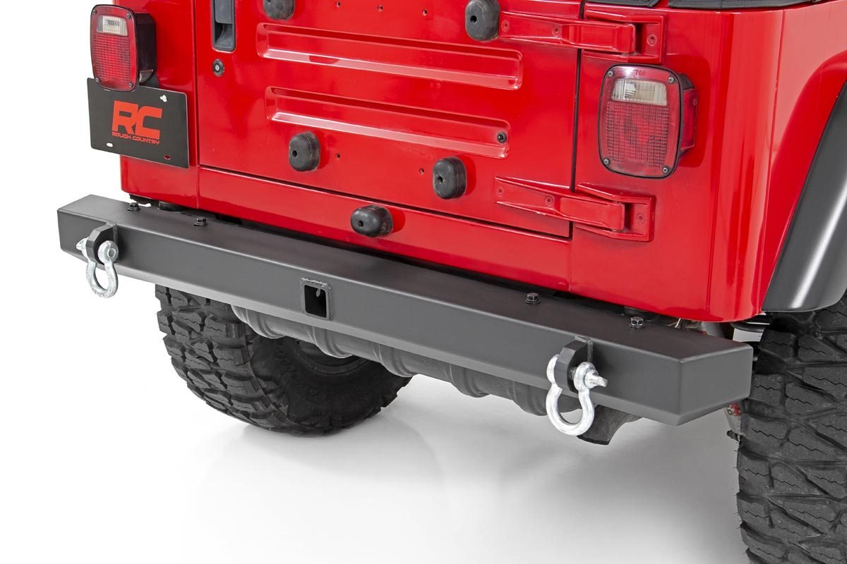 Rough Country Rear Bumper - Full Width - Jeep Wrangler TJ 4WD (1997-2006)