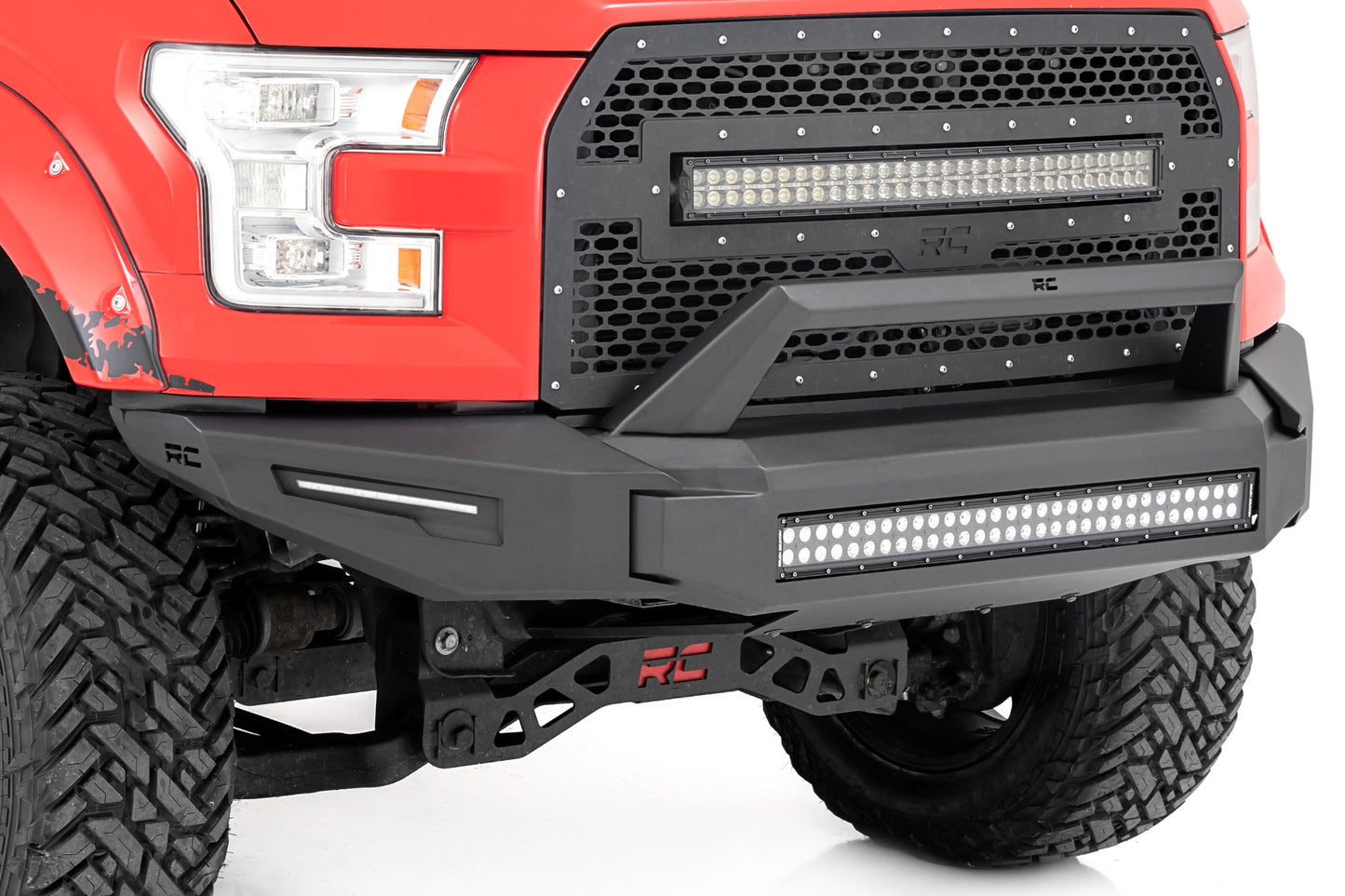 Modular Bumper W Skidplate - Front - Ford F-150 2WD 4WD (2015-2017)