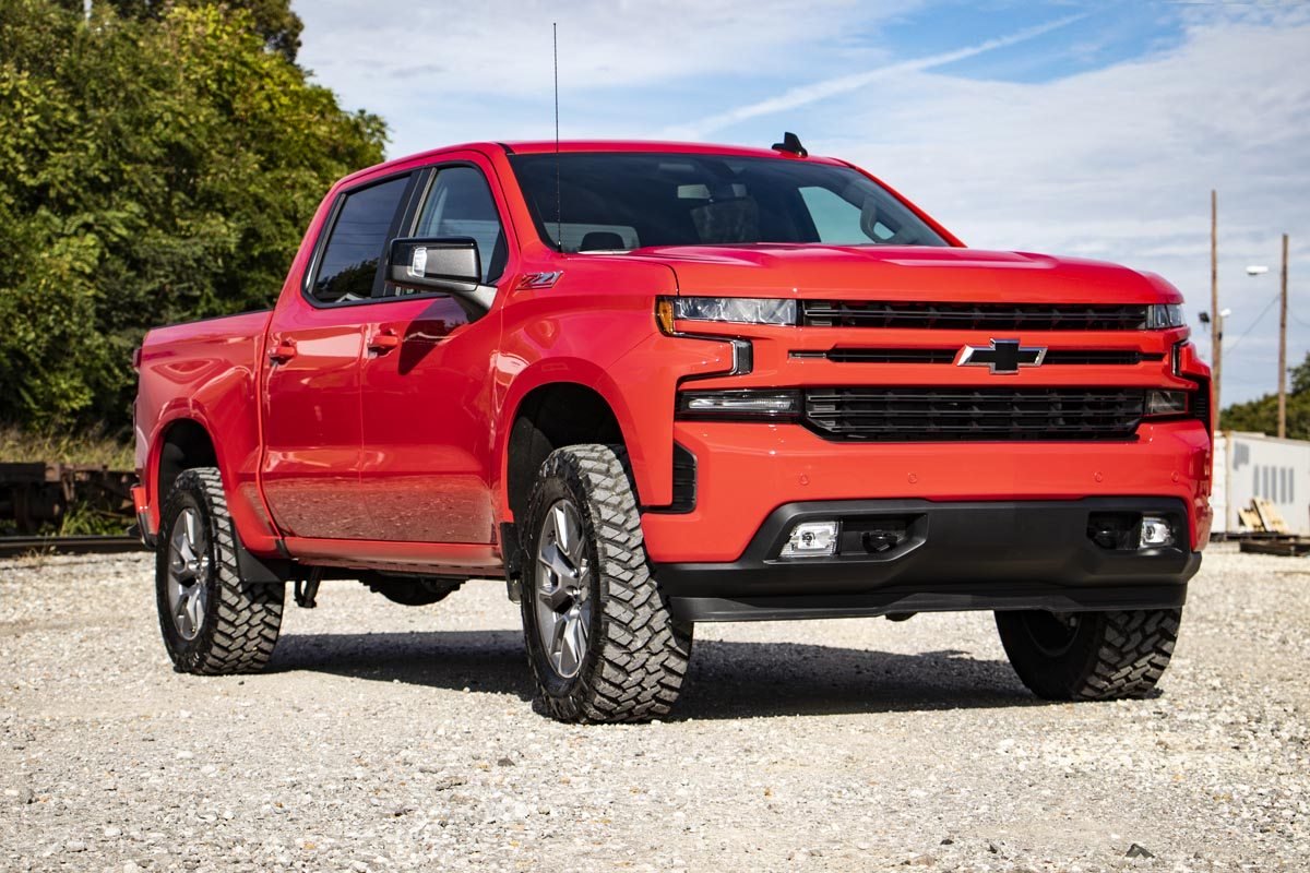 3.5 Inch Lift Kit - Chevy Silverado 1500 2WD 4WD (2019-2024)