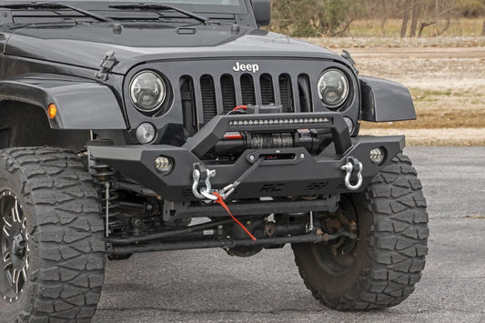 Rough Country Front Bumper - Sport - OE Fog - Jeep Gladiator JT Wrangler JK & JL