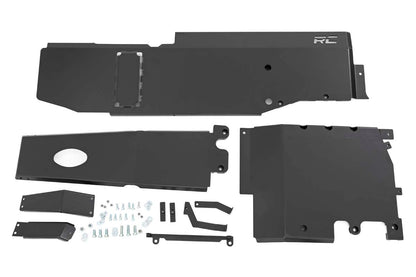 Skid Plate Combo - 3.6L - Engine - T-Case - Gas - Jeep Wrangler Unlimited (18-19)