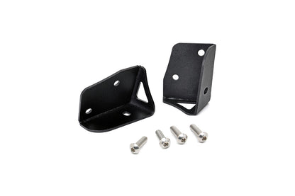 Rough Country Light Mounts - Lower Windshield - Jeep Wrangler JK (2007-2018)