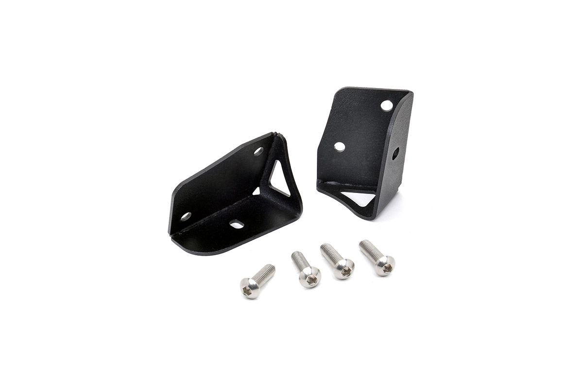 Rough Country Light Mounts - Lower Windshield - Jeep Wrangler TJ 4WD (1997-2006)