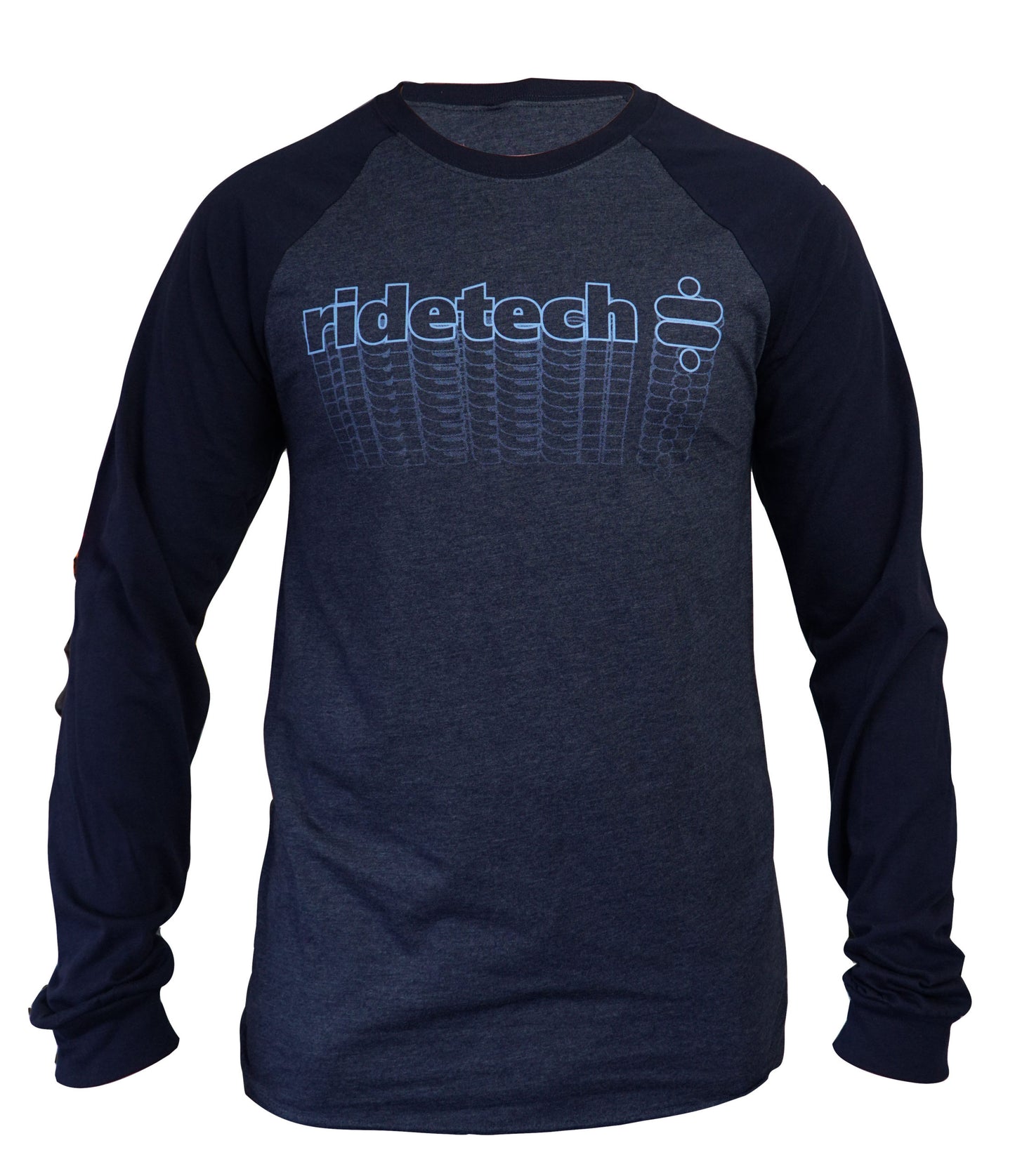 (S) Ridetech Long Sleeve Jersey - Blue  Small.