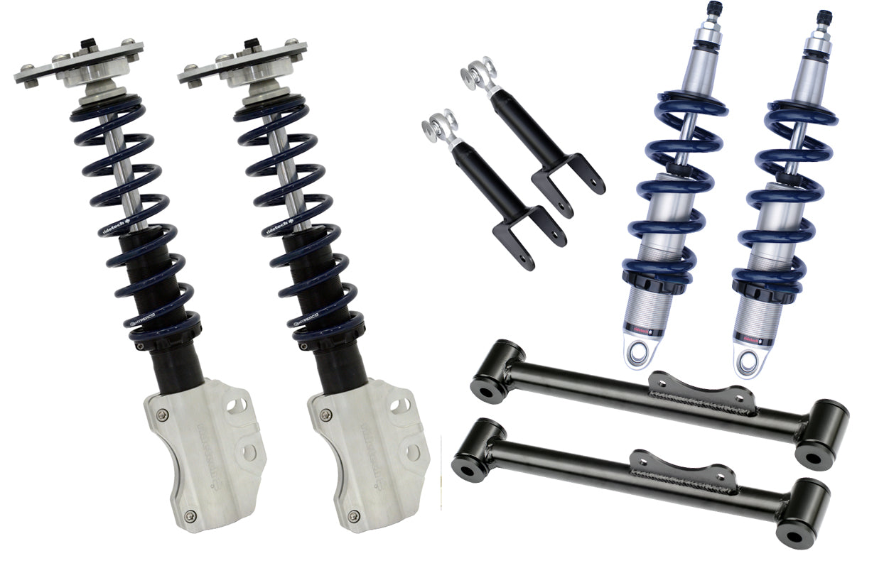 HQ Coil-Over System For 1990-1993 Mustang W/ SN95 Spindles .