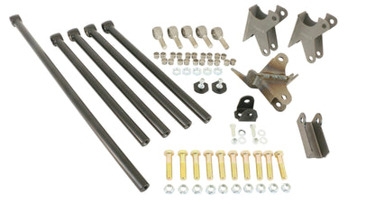 Parallel Four Link   Universal Weld-in With Polished Stainless Bars.