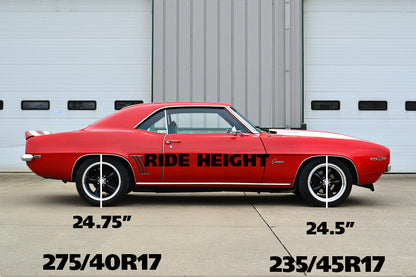 Composite Leaf Springs For 1967-1969 GM F-Body.