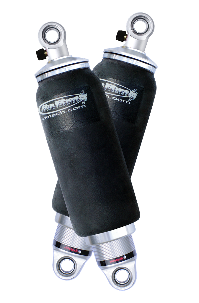 Rear HQ Shockwaves  8000 Series With 6.3" Stroke And 1.7" Eye.