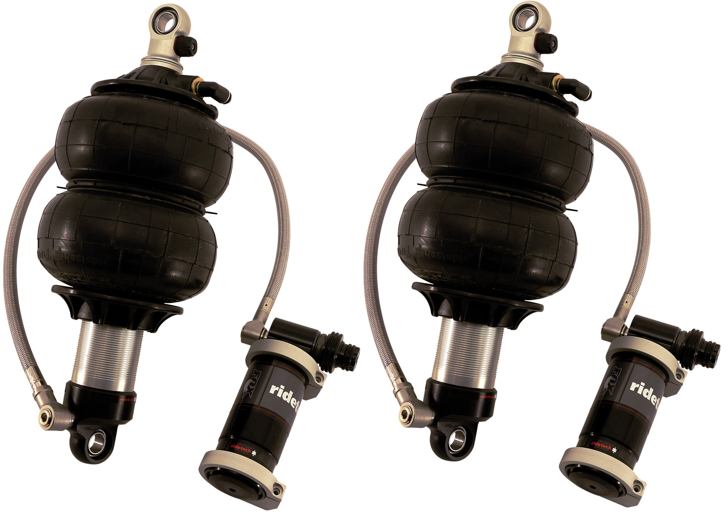 Front TQ Shockwaves  1000 Series With 2.9" Stroke And 1.7" Eye.
