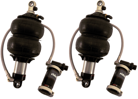 Front TQ Shockwaves  1000 Series With 2.9" Stroke And 1.7" Eye.