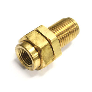 Airline Fitting  Bulkhead  1/8" NPT To 1/4" Airline