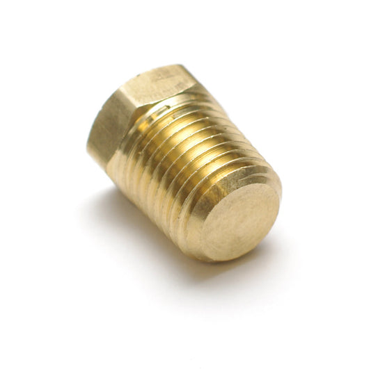 Airline Fitting  Plug. 1/8" NPT - Male Hex Head