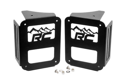 Rough Country Tail Light Cover - Mountain - Jeep Wrangler JK (2007-2018)