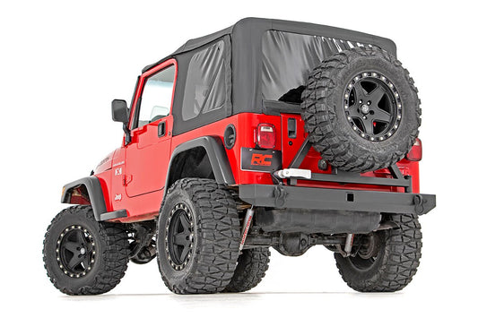 Rear Bumper - Tire Carrier - Jeep Wrangler TJ 4WD (1997-2006)