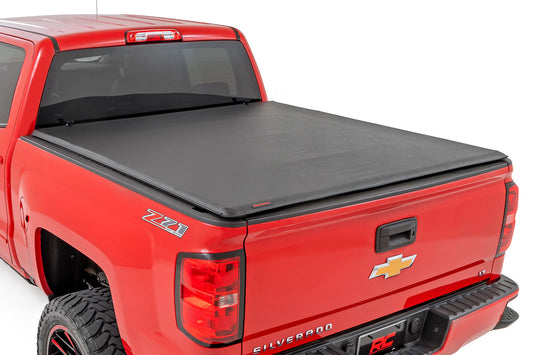 Soft Roll Up Bed Cover - 5'9 In. Bed - Chevy GMC 1500 (14-18)