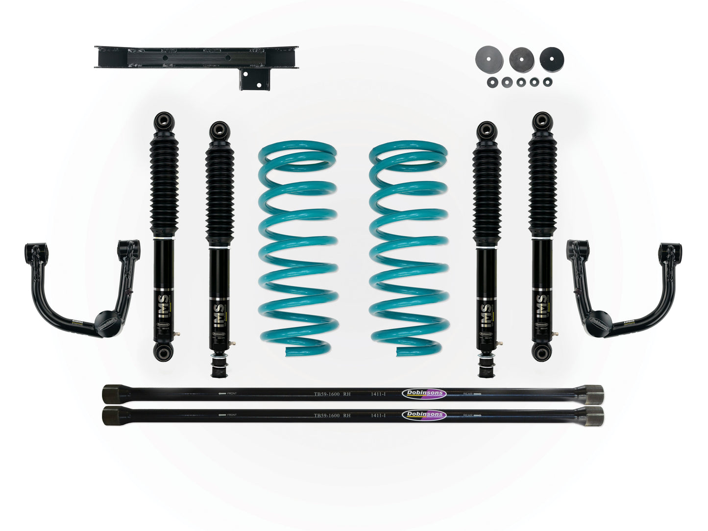 Dobinsons 2.5-3.0" IMS Lift Kit for Toyota Land Cruiser 100 Series IFS Lift Kit 1998-2007