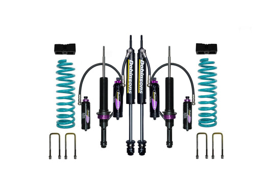 Dobinsons 4x4 2.0"-2.5" MRR 3-Way Adjustable Suspension Kit for Toyota Tundra 2000-2006 Double Cab 4x4 V8 With Quick Ride Rear