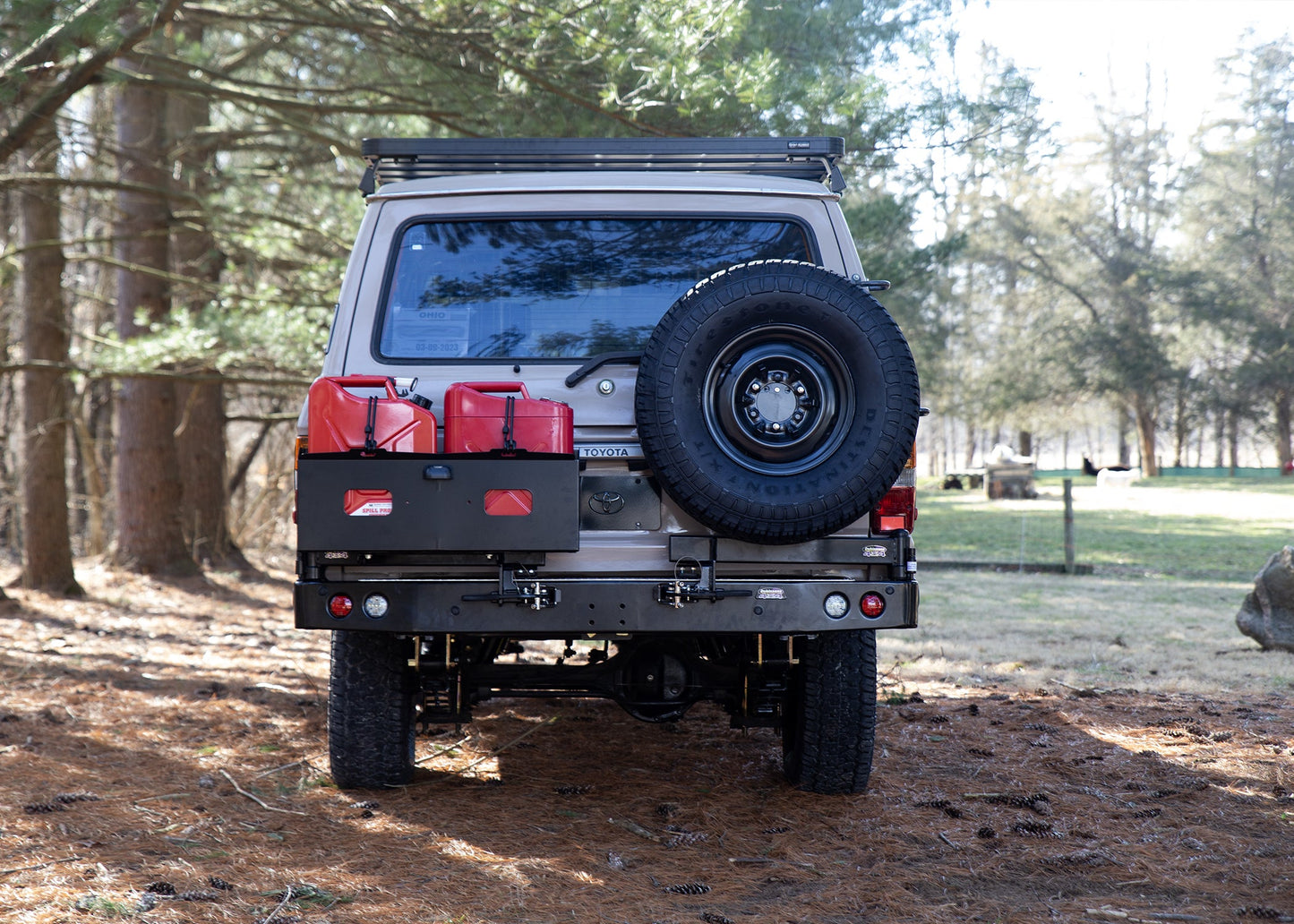 Dobinsons Rear Bumper With Swing Outs for Toyota Landcruiser 60 Series 9/1985+ Models (BW80-4132)