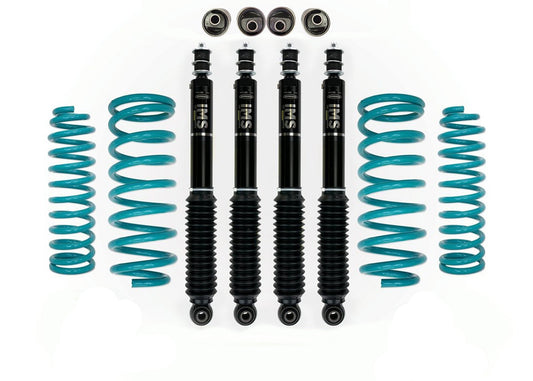 Dobinsons 4x4 2.5" IMS Lift Kit for Toyota Landcruiser 70 Series - LJ70, LJ72, LJ73, LJ77,  (RJ70, RJ73, KZJ 70/73 - 1994 on) 01/1990 to 05/1993 - Square Headlights