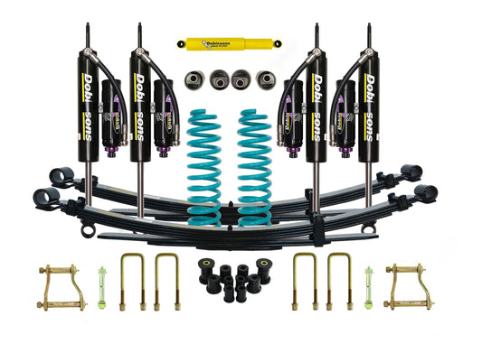 Dobinsons 4x4 1.5"-2.0" MRR 3-Way Adjustable Suspension Kit Landcruiser 76 Series - FZJ76, HZJ76, VDJ76 04/2007 on