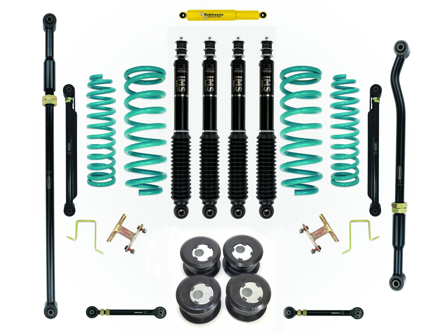 Dobinsons 2.5-3.5" VT-Series Dual Rate Long Travel IMS Lift Kit for Toyota Land Cruiser 80 Series