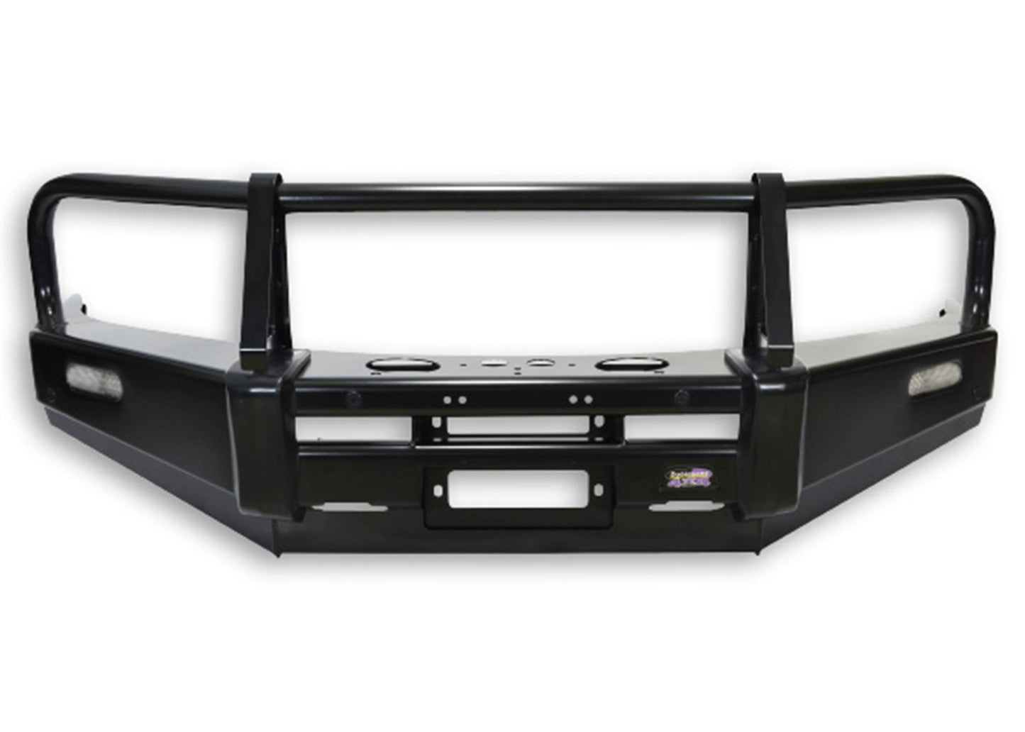 Dobinsons 4x4 Classic Black Bullbar for Navara D40 Ribbed Bumper (09/2005 - 2015) (BU45-3504)